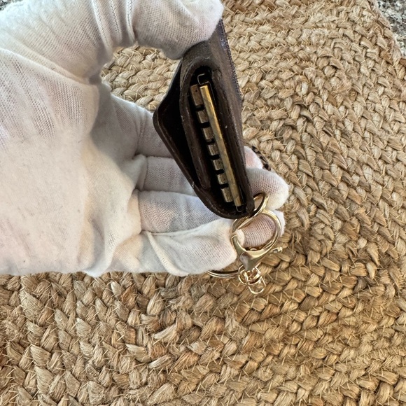 Louis Vuitton Damier customized handpainted key/card holder - Picture 6 of 17